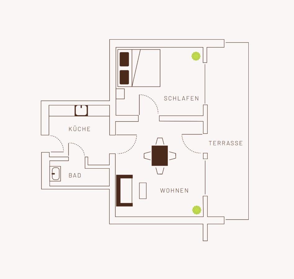 Apartwehr Business&Ferien Apartment Tuerkis Esterno foto